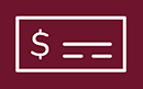 Icon of a check
