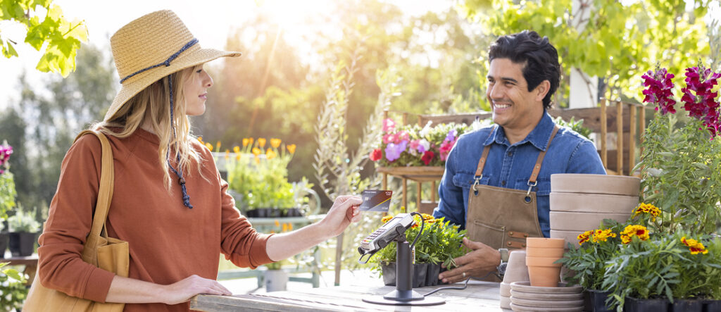 Purchasing with credit card