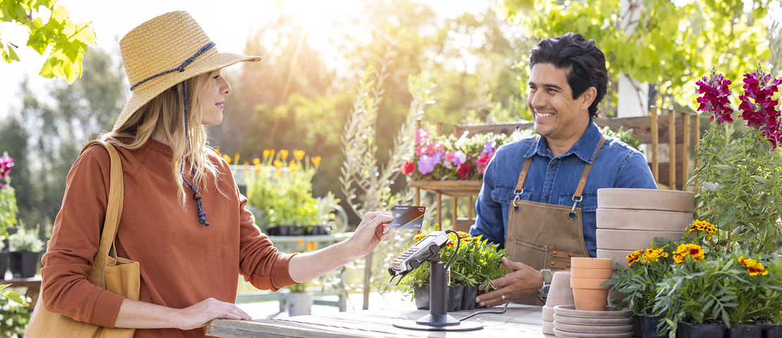 Purchasing with credit card